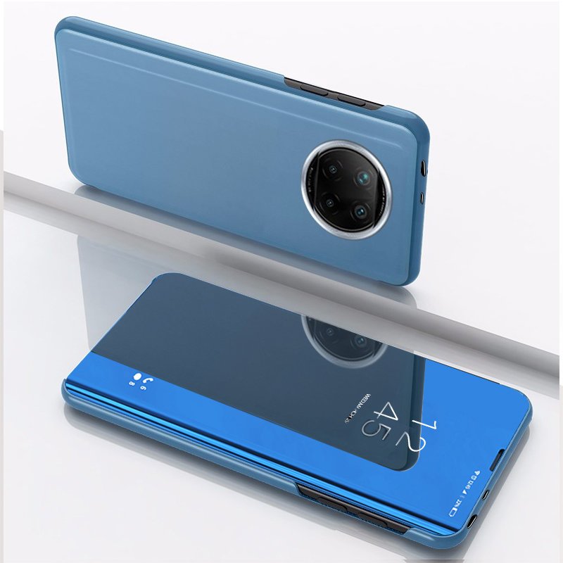 Clear View ovitek za Xiaomi Redmi Note 9T 5G - Modra