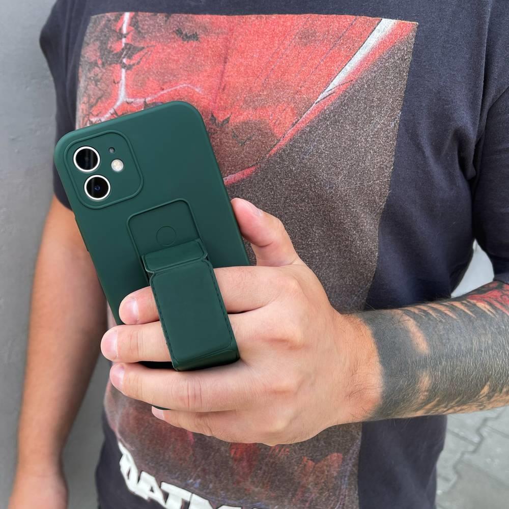 Wozinsky Kickstand ovitek za Samsung Galaxy S21 Ultra 5G - Temno modra