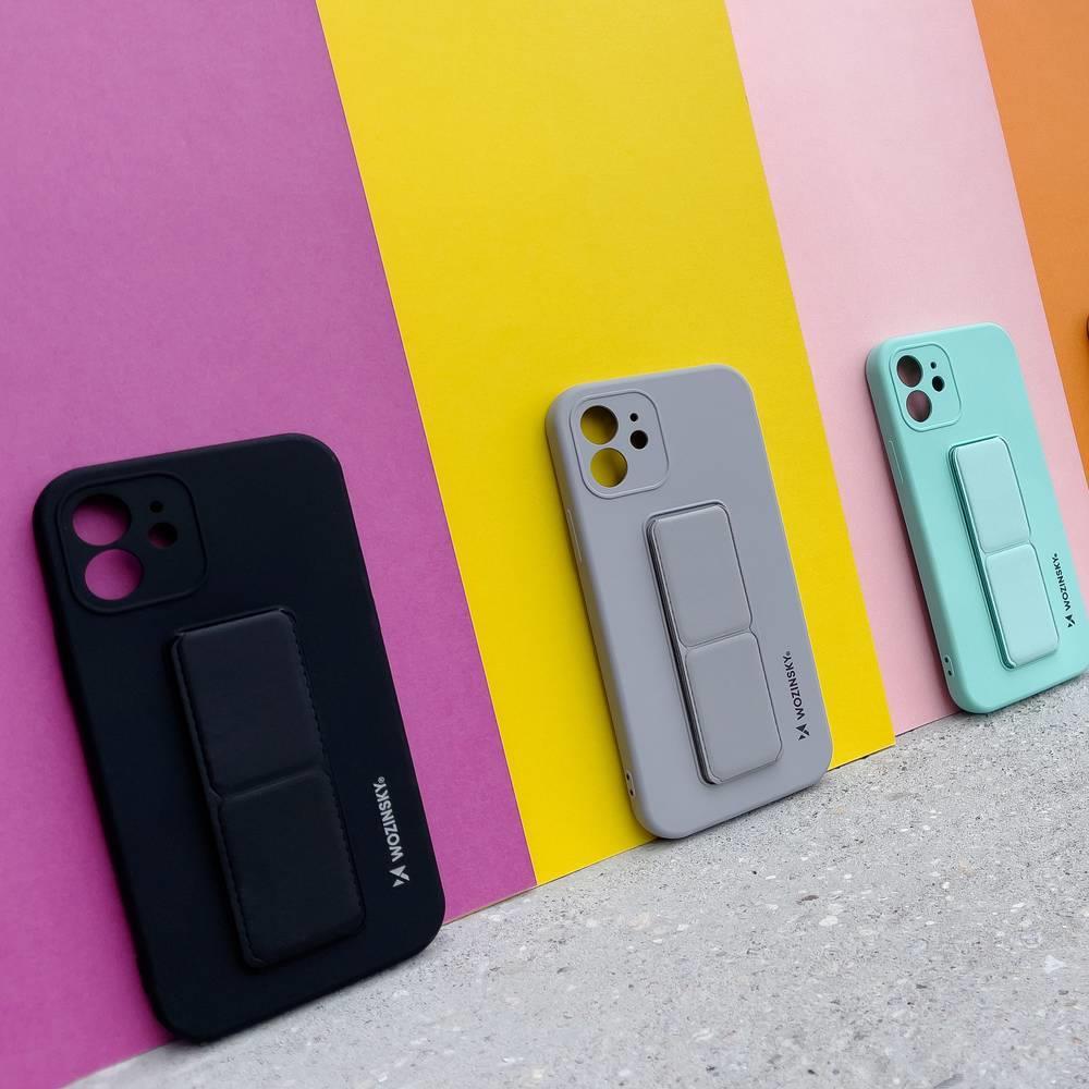Wozinsky Kickstand ovitek za Samsung Galaxy S21 Ultra 5G - Temno modra
