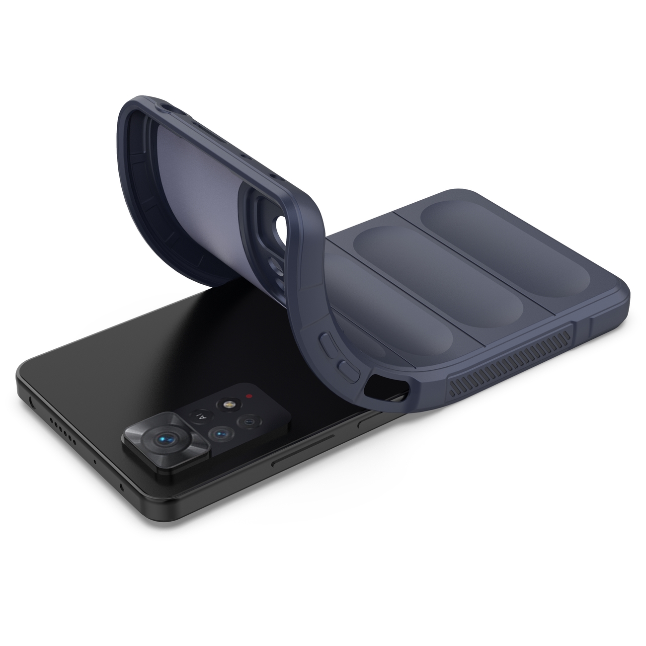 Magic shield ovitek za Xiaomi Redmi Note 11 Pro/Redmi Note 11 Pro 5G - Modra