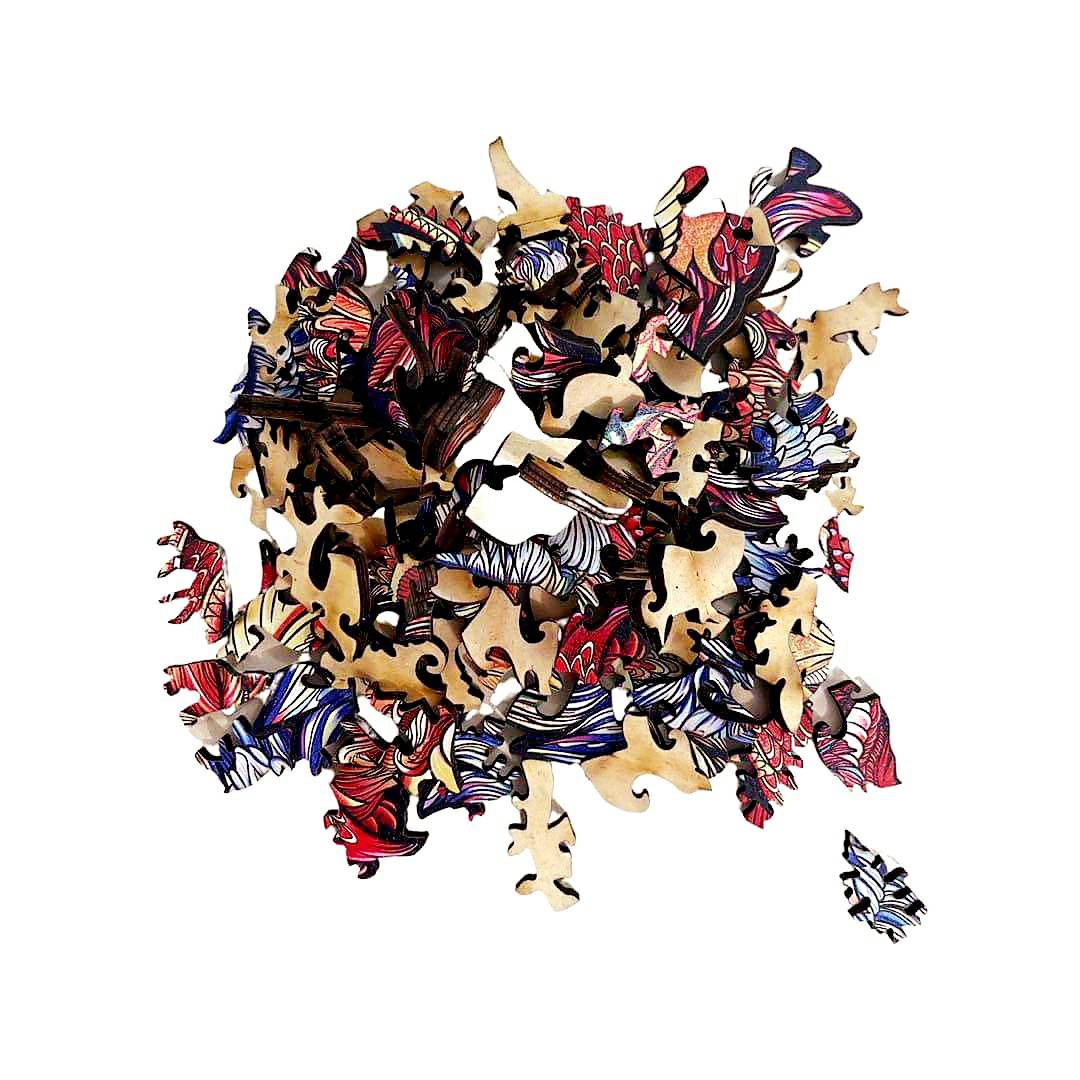 Lesene puzzle - Camaleonte / L