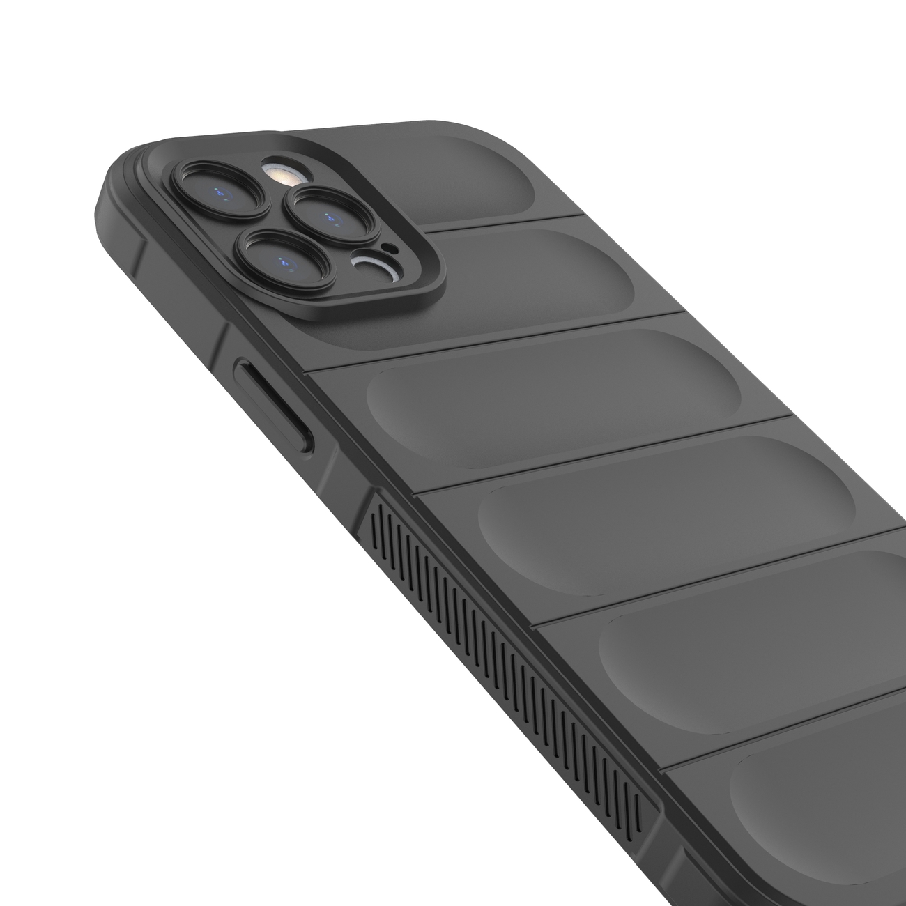 Magic shield ovitek za Apple iPhone 12 Pro Max - Črna
