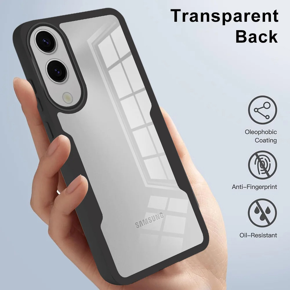 Ovitek Techsuit ColorVerse + zaščitna folija za Samsung Galaxy S25 Edge – Roza