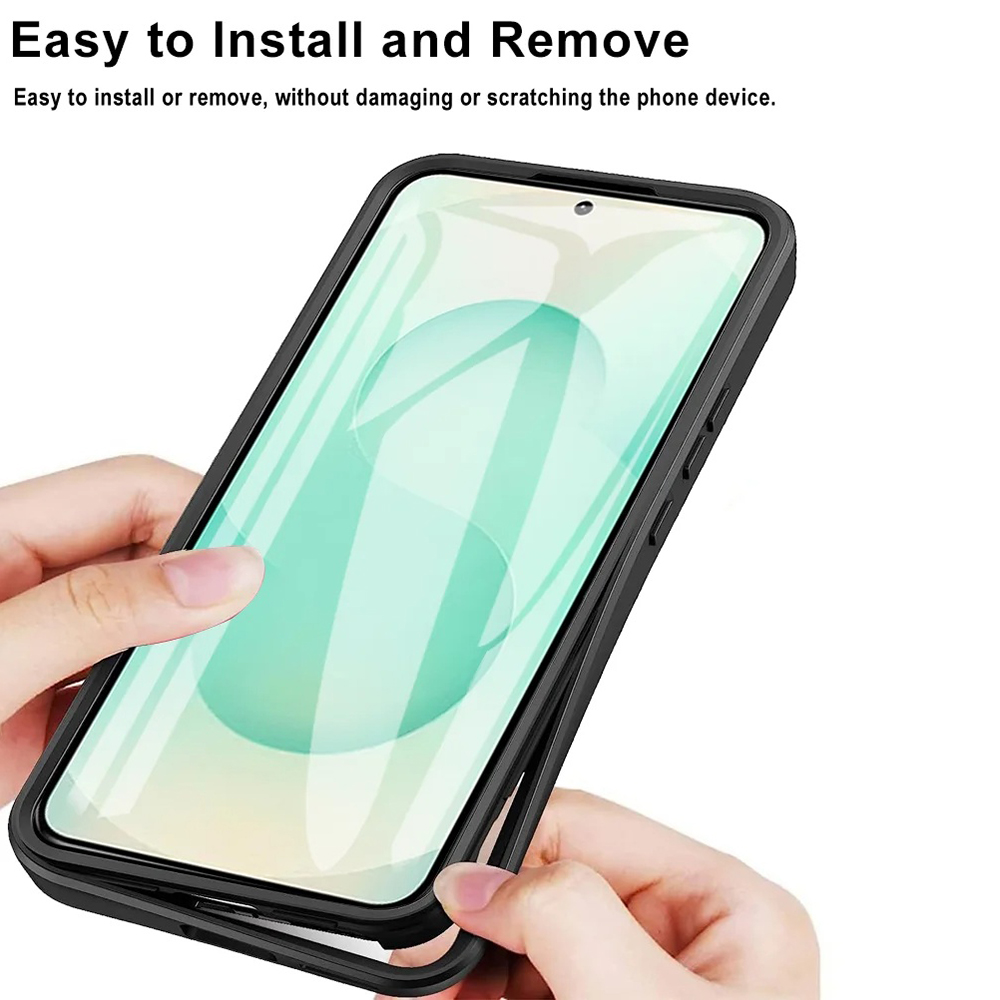 Ovitek Techsuit ColorVerse + zaščitna folija za Samsung Galaxy S25 Edge – Roza