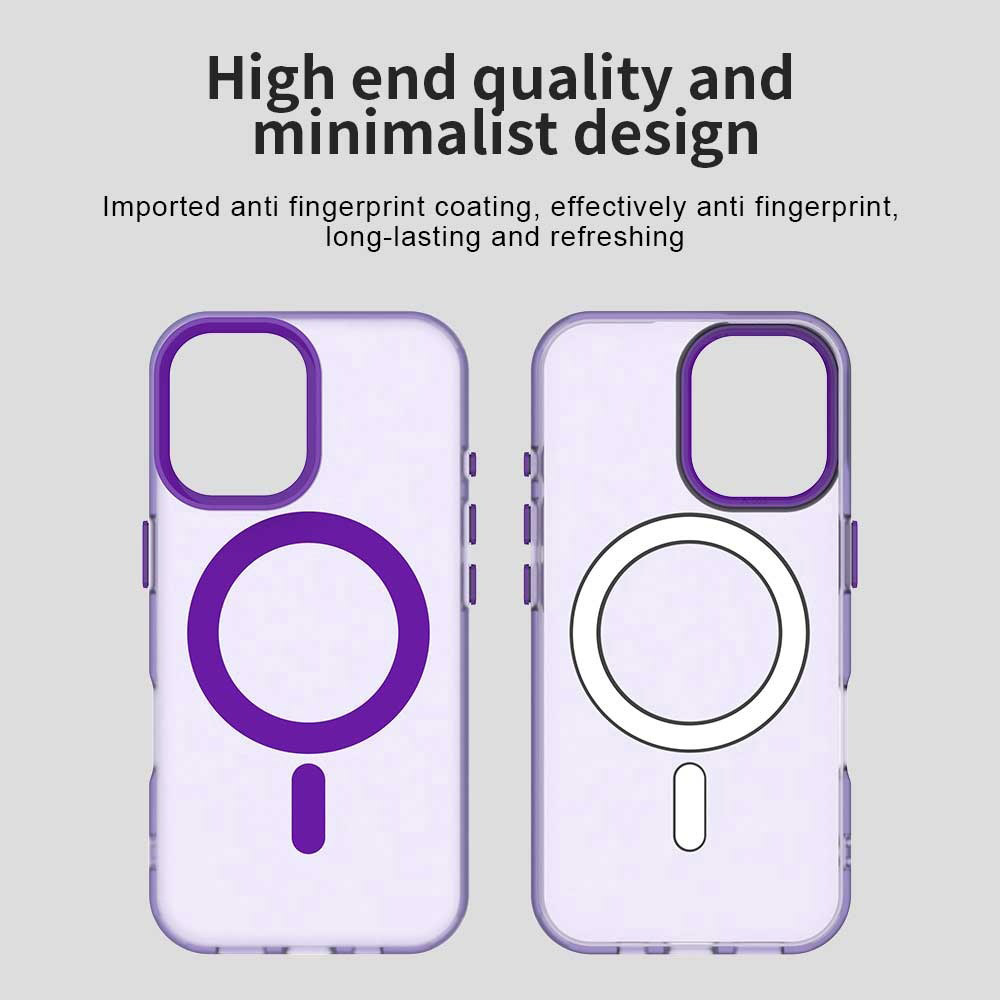 Techsuit - CandyCase MagSafe ovitek za Apple iPhone 17 - Modra