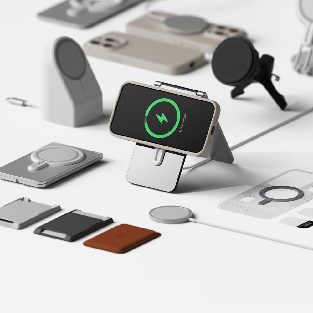Techsuit - SoftFlex MagSafe ovitek za Apple iPhone 17 - Črna