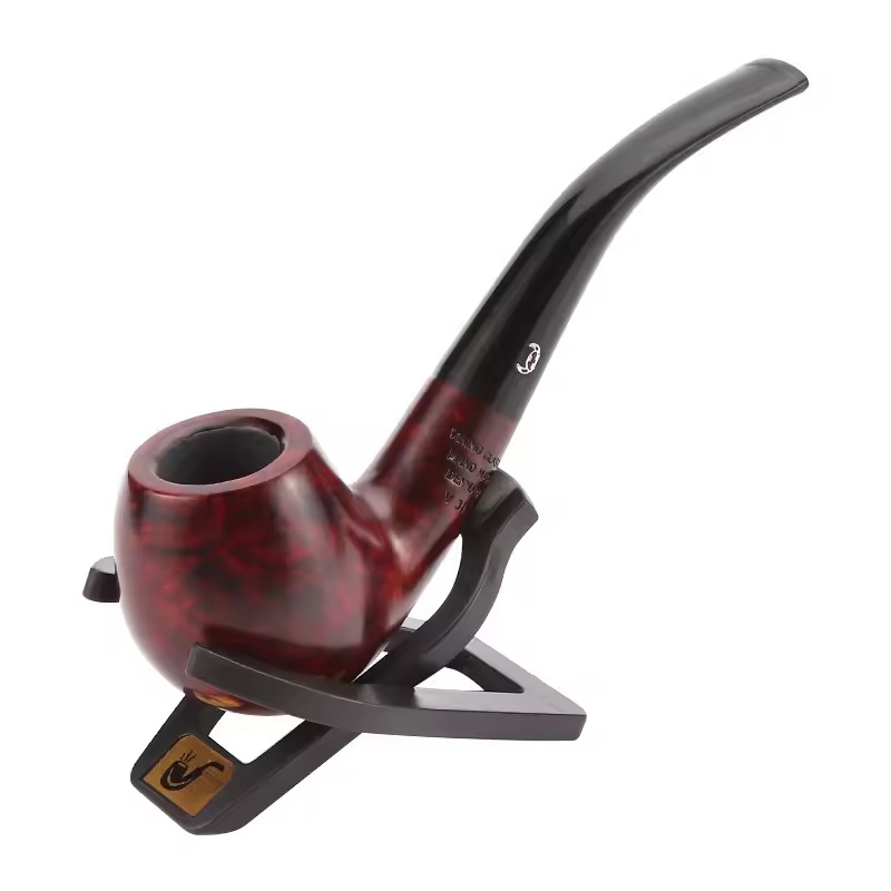 Plastični stojalo za pipe - Črna