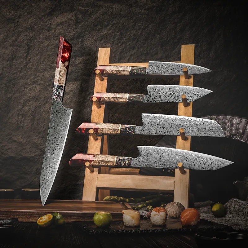 Damaskast kuhinjski nož SA-20092 - Kiritsuke / Bel
