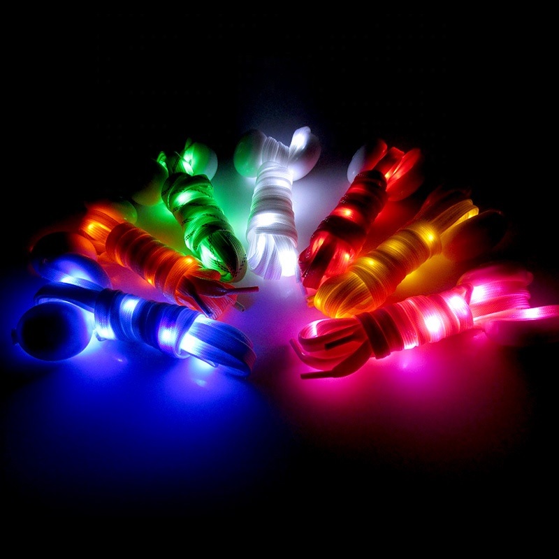 LED svetleči trakovi za čevlje - Rdeči