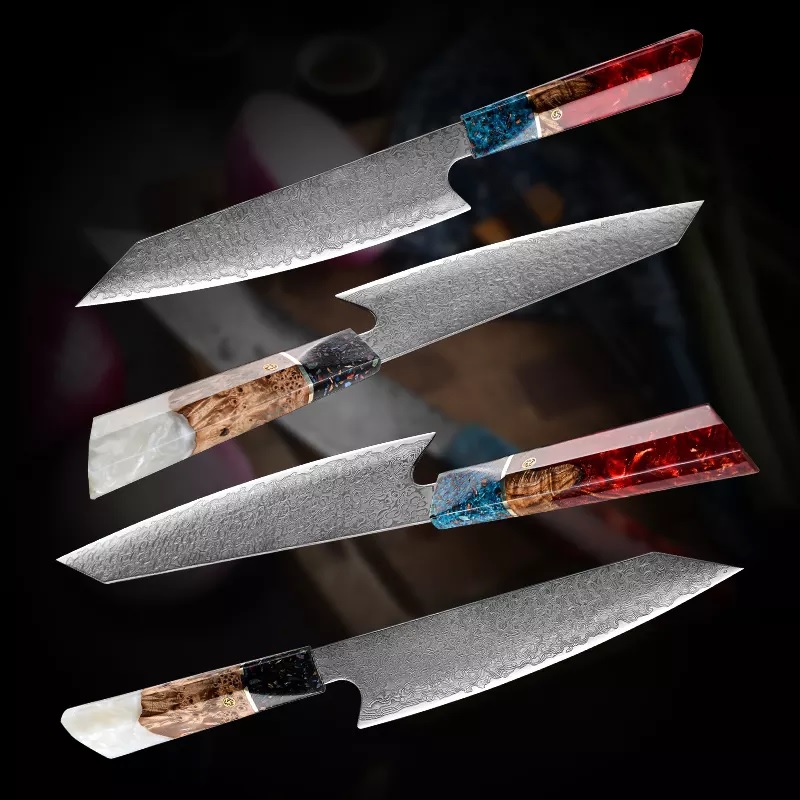 Damaskast kuhinjski nož SA-20092 - Kiritsuke / Bel