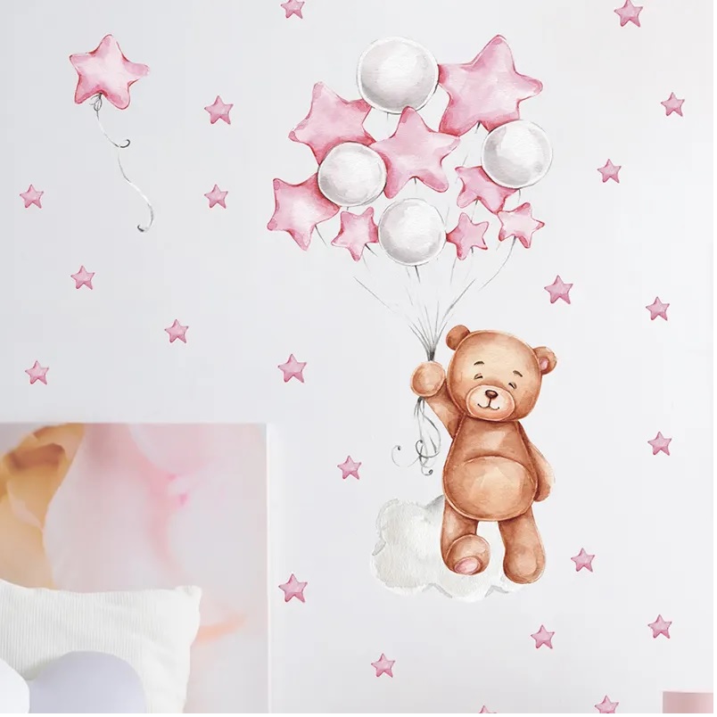 Nalepka za steno / Tapeta Bear